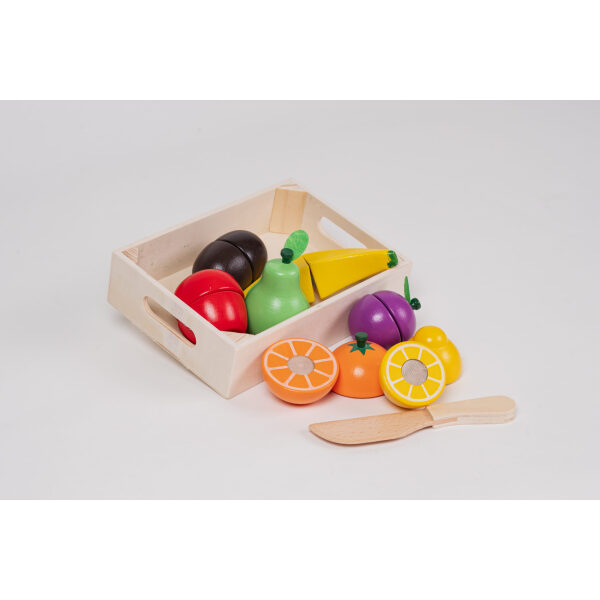 Vegetales para cortar con caja